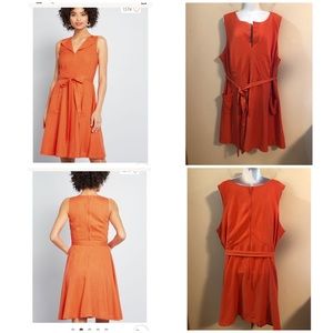 ModCloth Size 4X Linen Dress